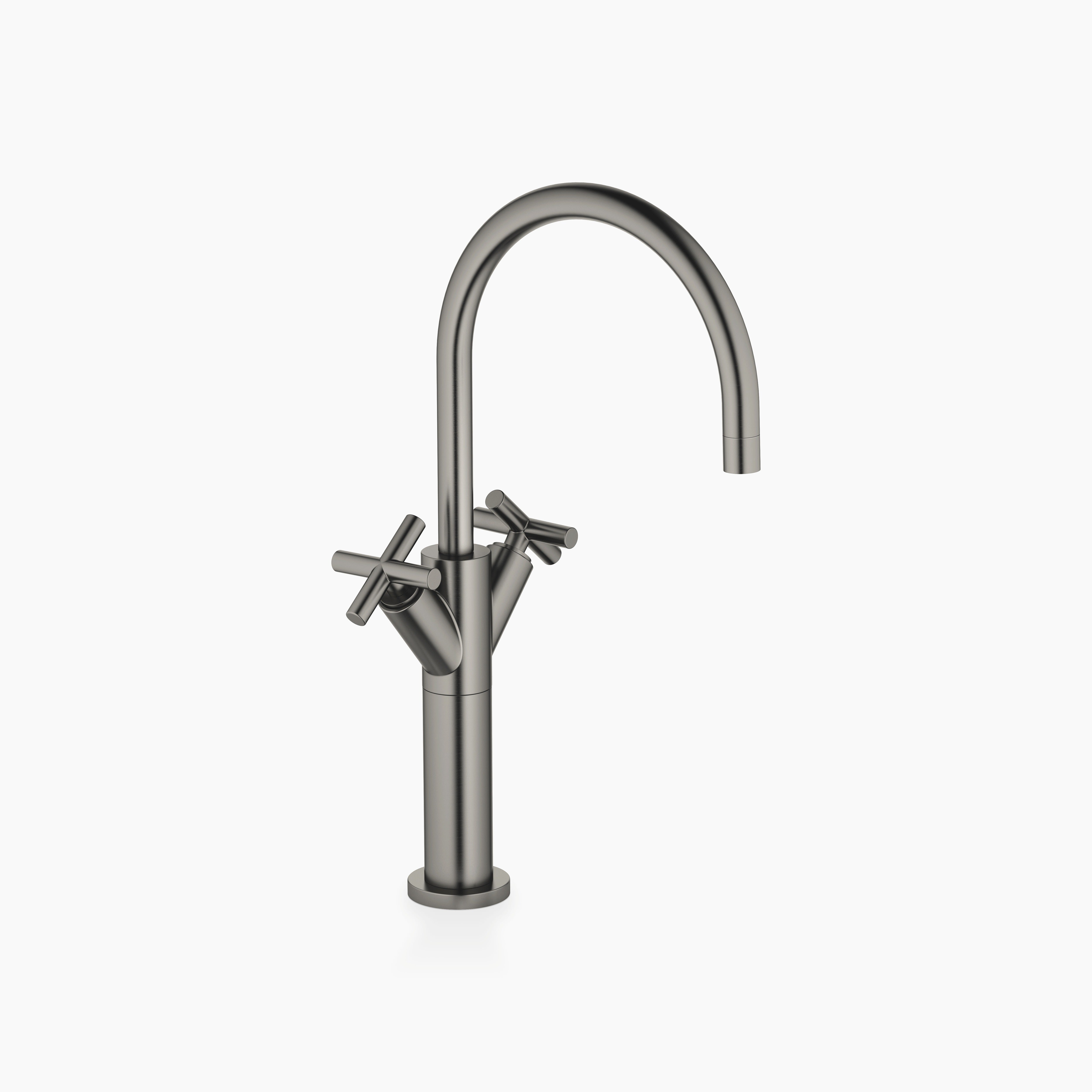 Tara Single Hole Basin Mixer With Raised Base Without Pop Up Waste Chrome