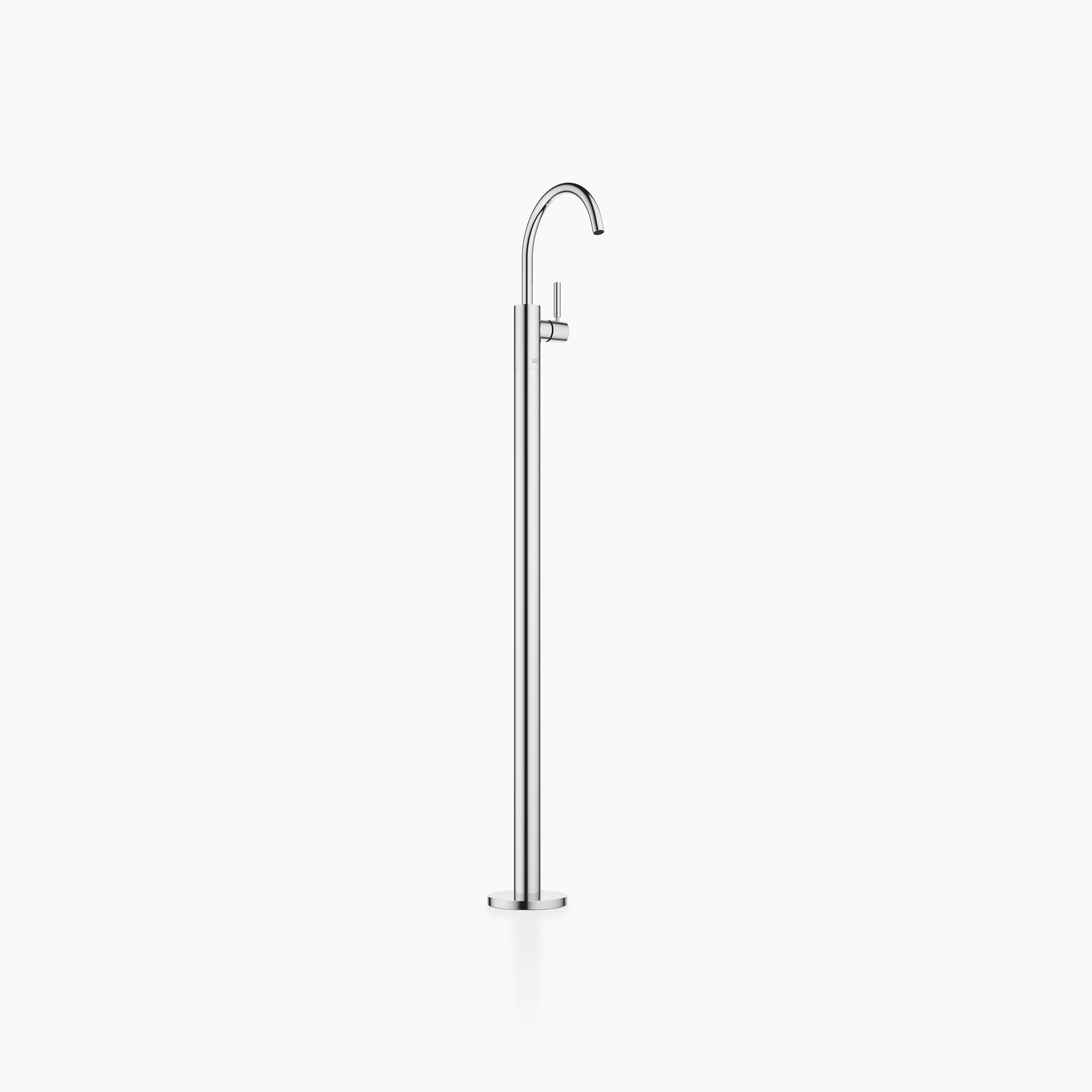 Meta Single Lever Basin Mixer With Stand Pipe Without Pop Up Waste Chrome II