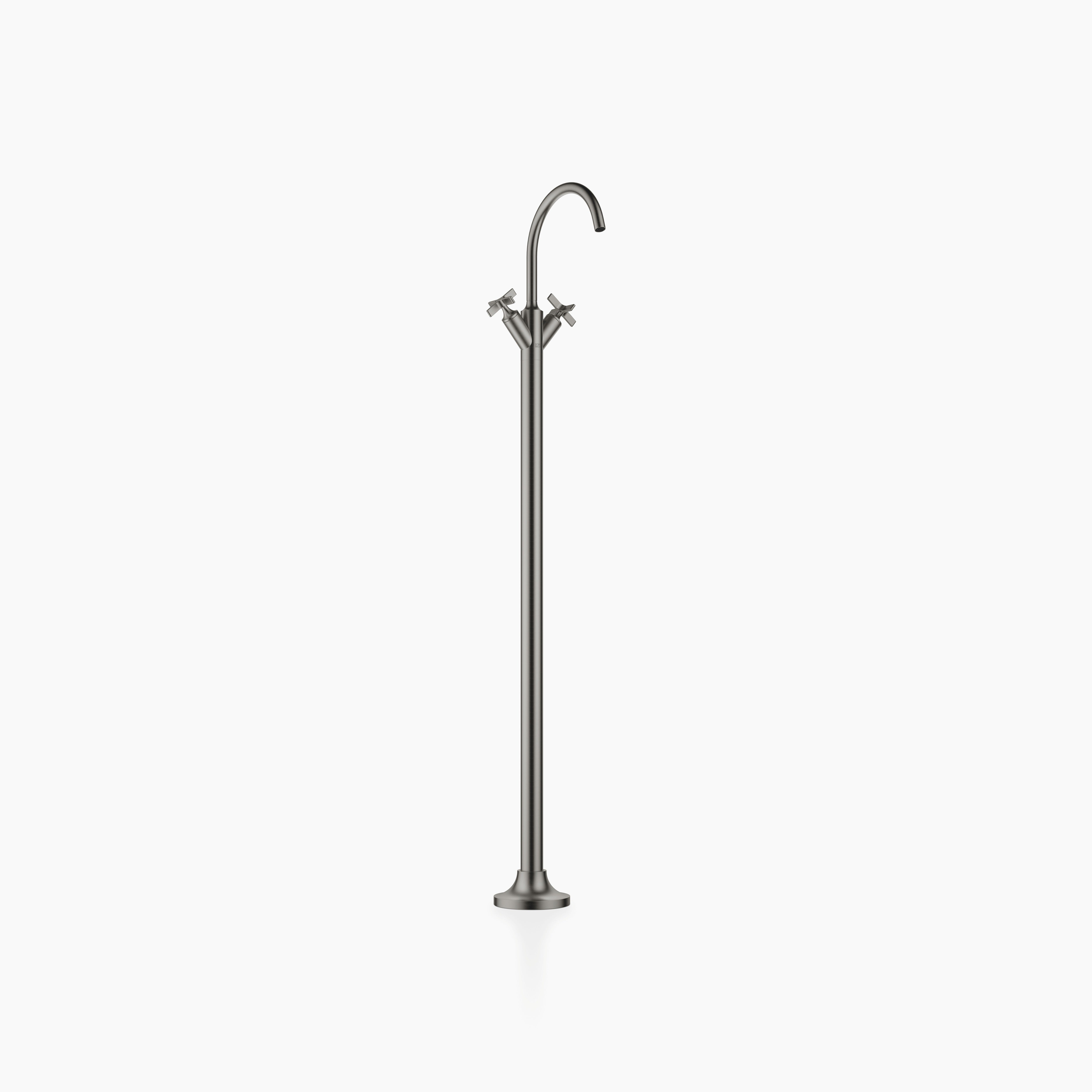 Vaia Single Hole Basin Mixer With Stand Pipe Without Pop Up Waste Chrome