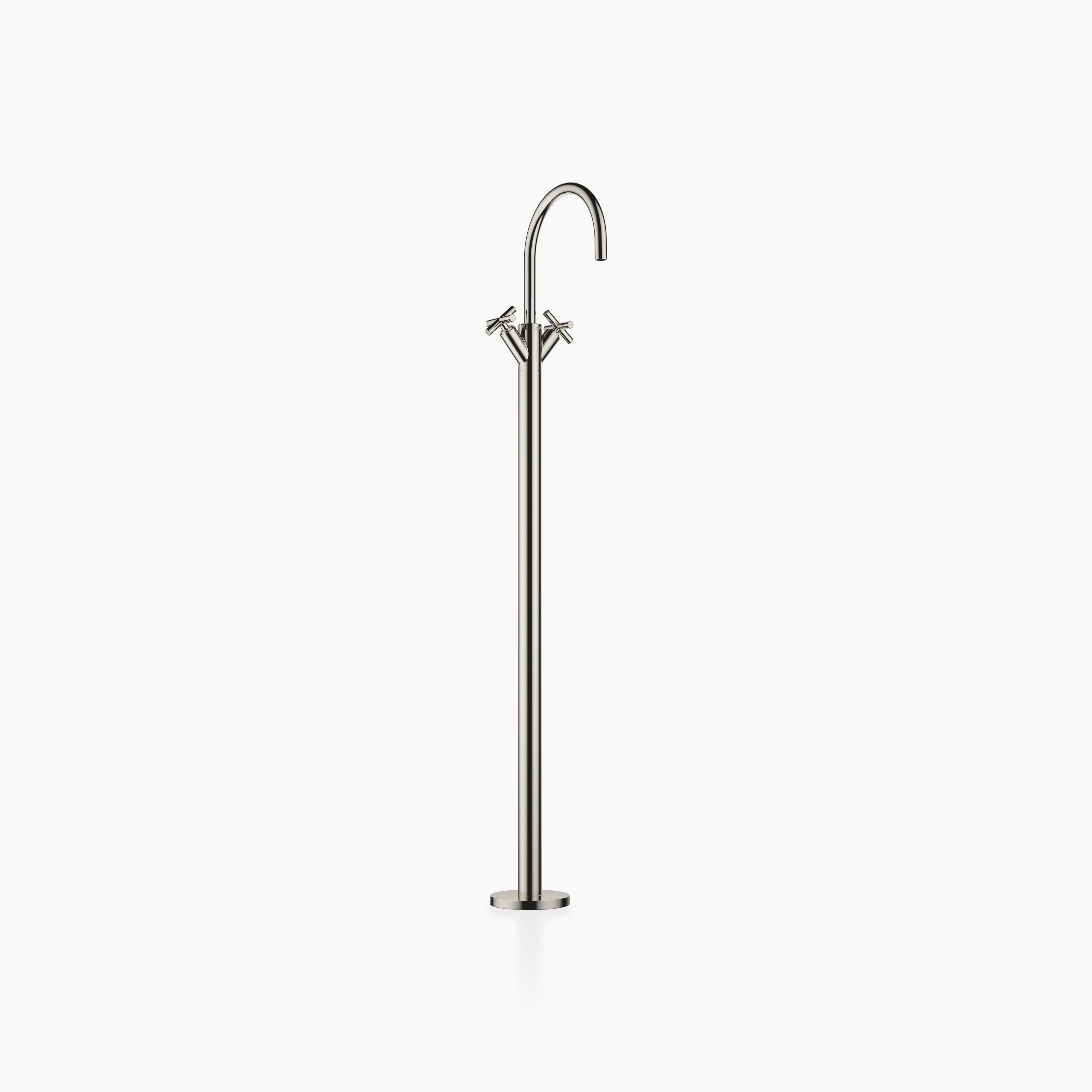 Tara Single Hole Basin Mixer With Stand Pipe Without Pop Up Waste Chrome