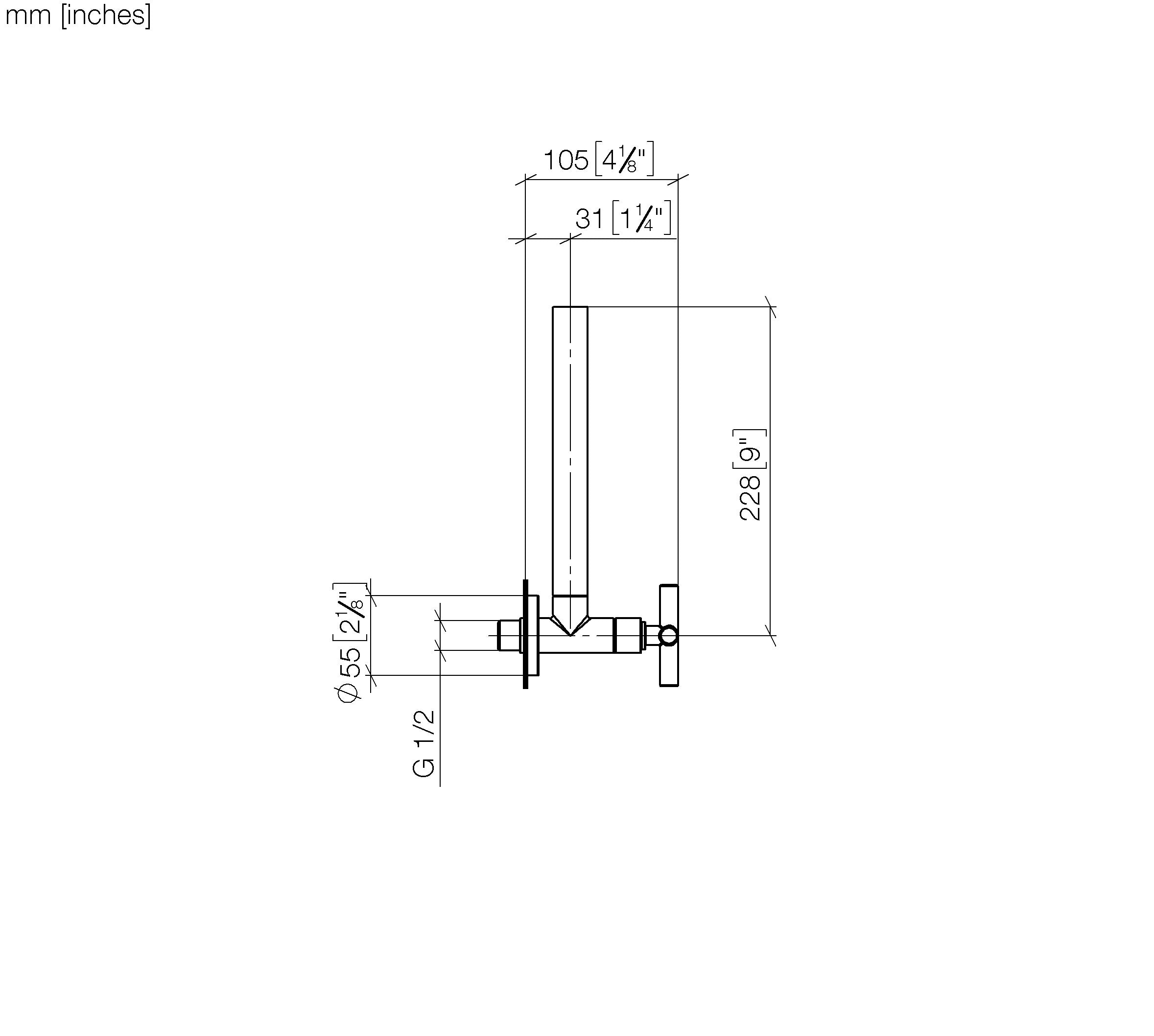 Tara Angle Valve Chrome