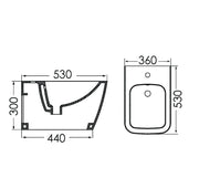 R2 - Suspended Bidet
