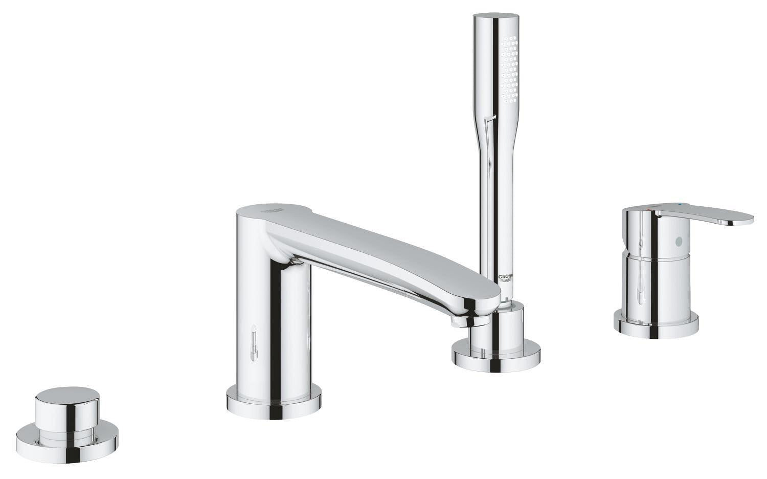 Eurostyle Cosmopolitan 4-hole single-lever bath combination