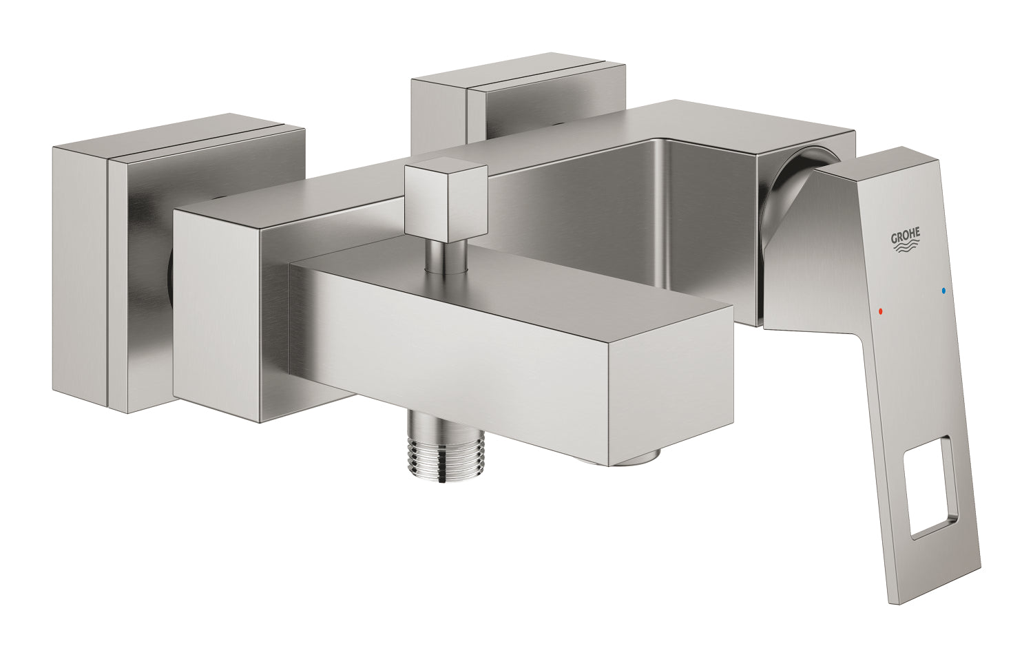 Eurocube Single-lever bath/shower mixer 1/2"