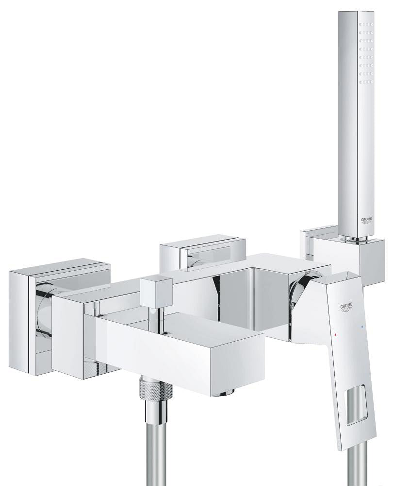 Eurocube Single-lever bath/shower mixer 1/2"