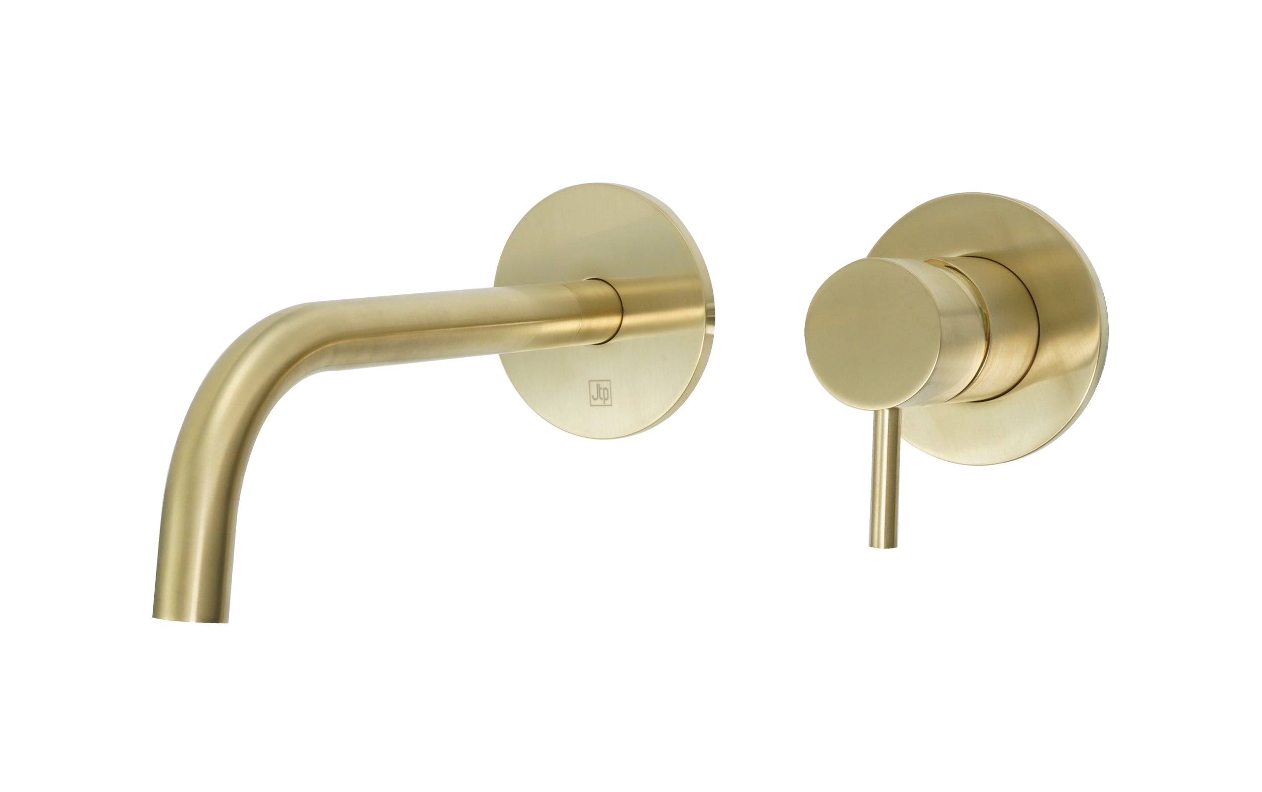 VOS SINGLE LEVER WALL MOUNTED BASIN MIXER 250mm SLIM SPOUT