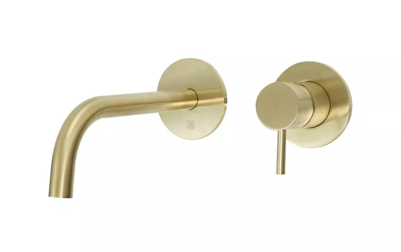 VOS SINGLE LEVER W/M BASIN MIXER BBR 200MM SLIM SPOUT