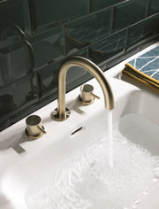 VOS 3 HOLE DECK MOUNTED BASIN MIXER