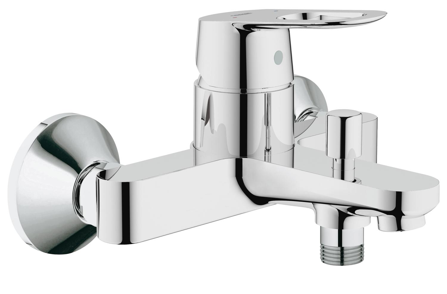 BauLoop Single-lever bath/shower mixer 1/2"