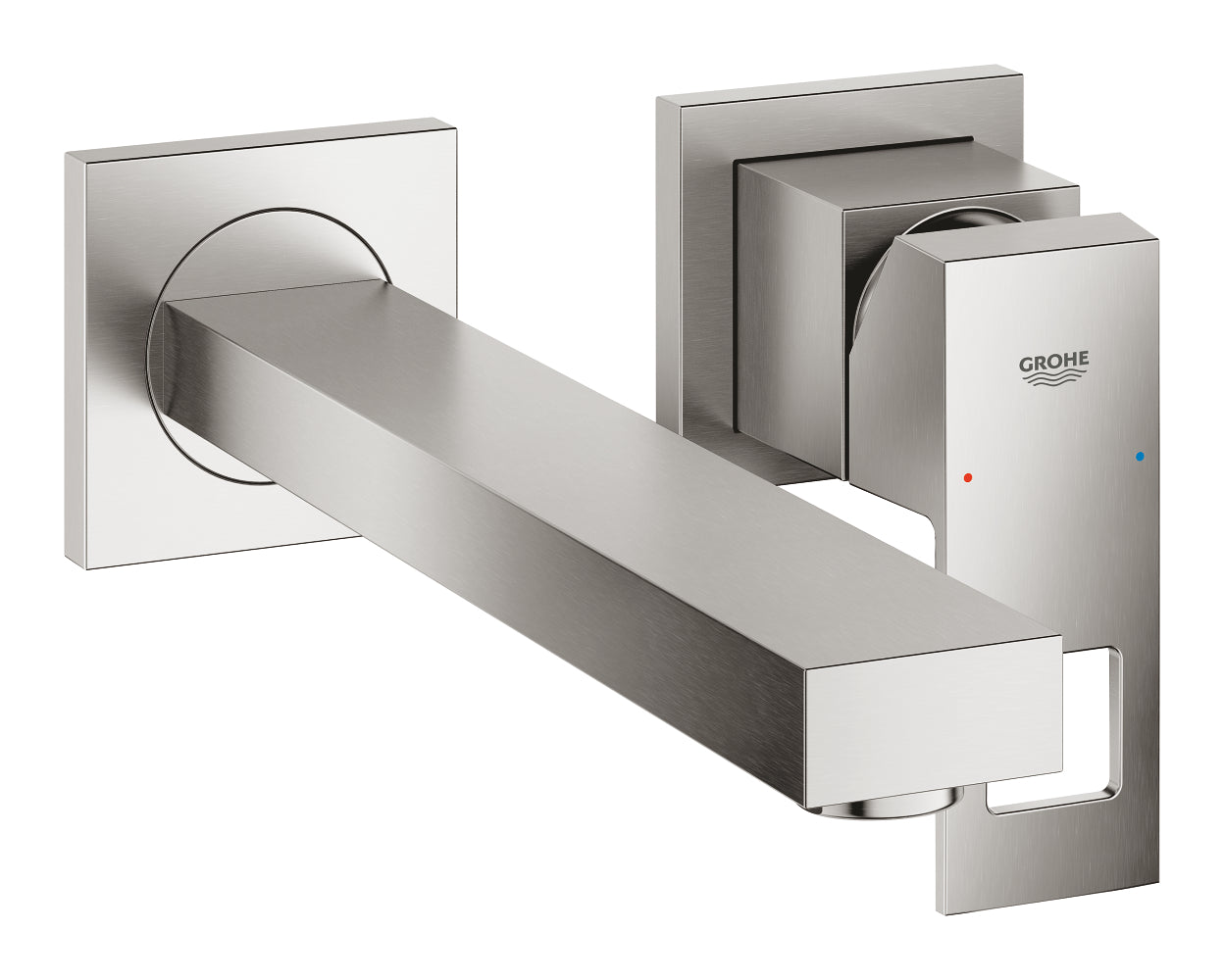 Eurocube 2-hole basin mixer M-Size
