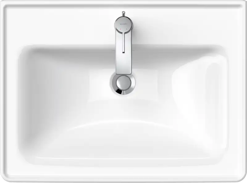 Duravit D-Neo Washbasin White High Gloss 650 mm