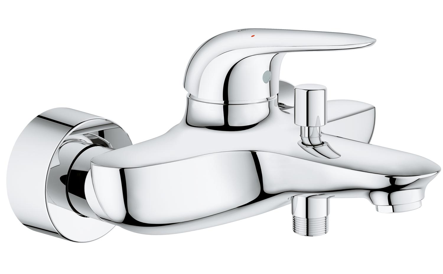 Eurostyle Single-lever bath/shower mixer 1/2"