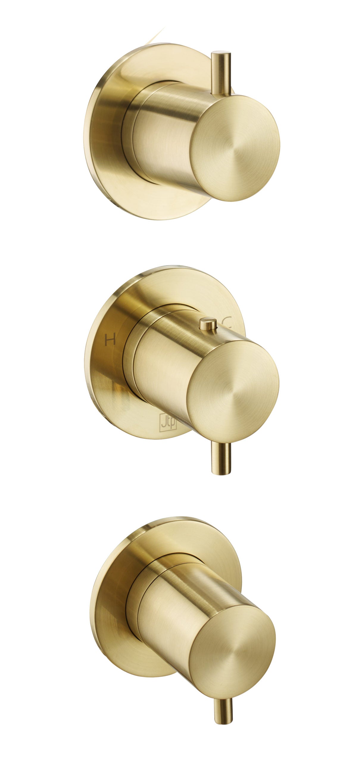 VOS MODULAR 3 HANDLE 3 OUTLET THERMOSTATIC SHOWER VALVE