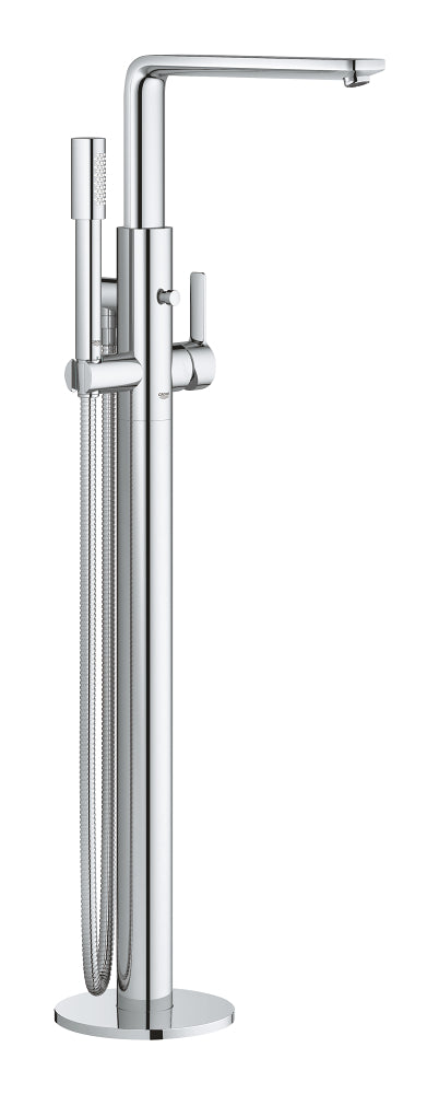 Lineare Single-lever bath mixer 1/2", floor mounted