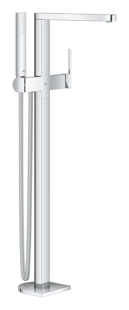 GROHE Plus Single-lever bath mixer 1/2", floor mounted