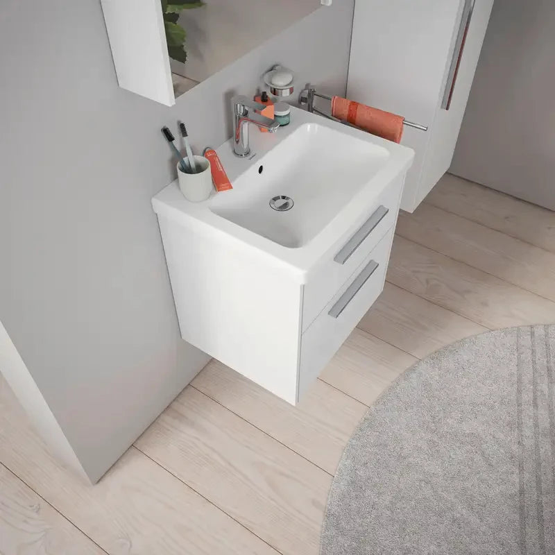 Duravit D-Code Washbasin White High Gloss