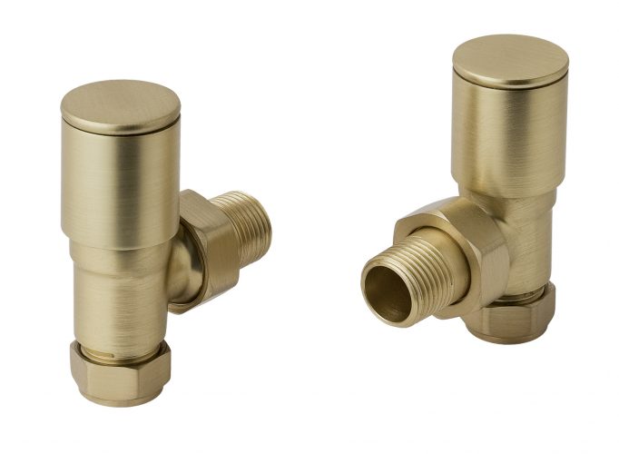 RADIATOR VALVE ANGLE WITHOUT PIPE AND FLANGE