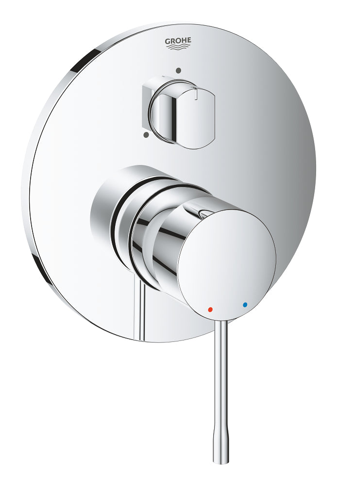 Essence Single-lever mixer with 3-way diverter
