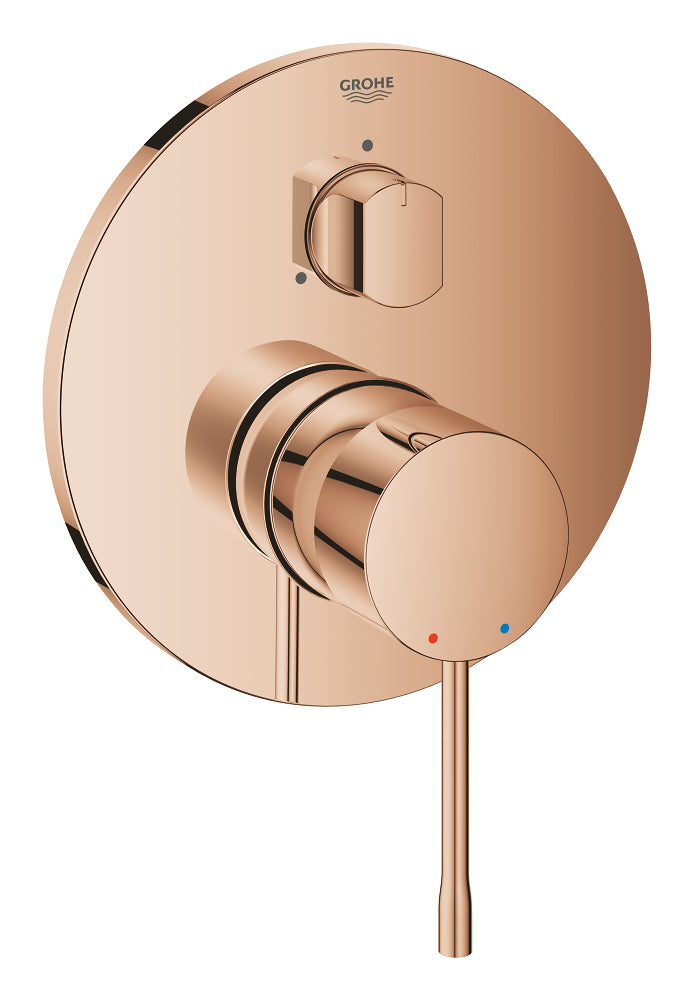 Essence Single-lever mixer with 3-way diverter
