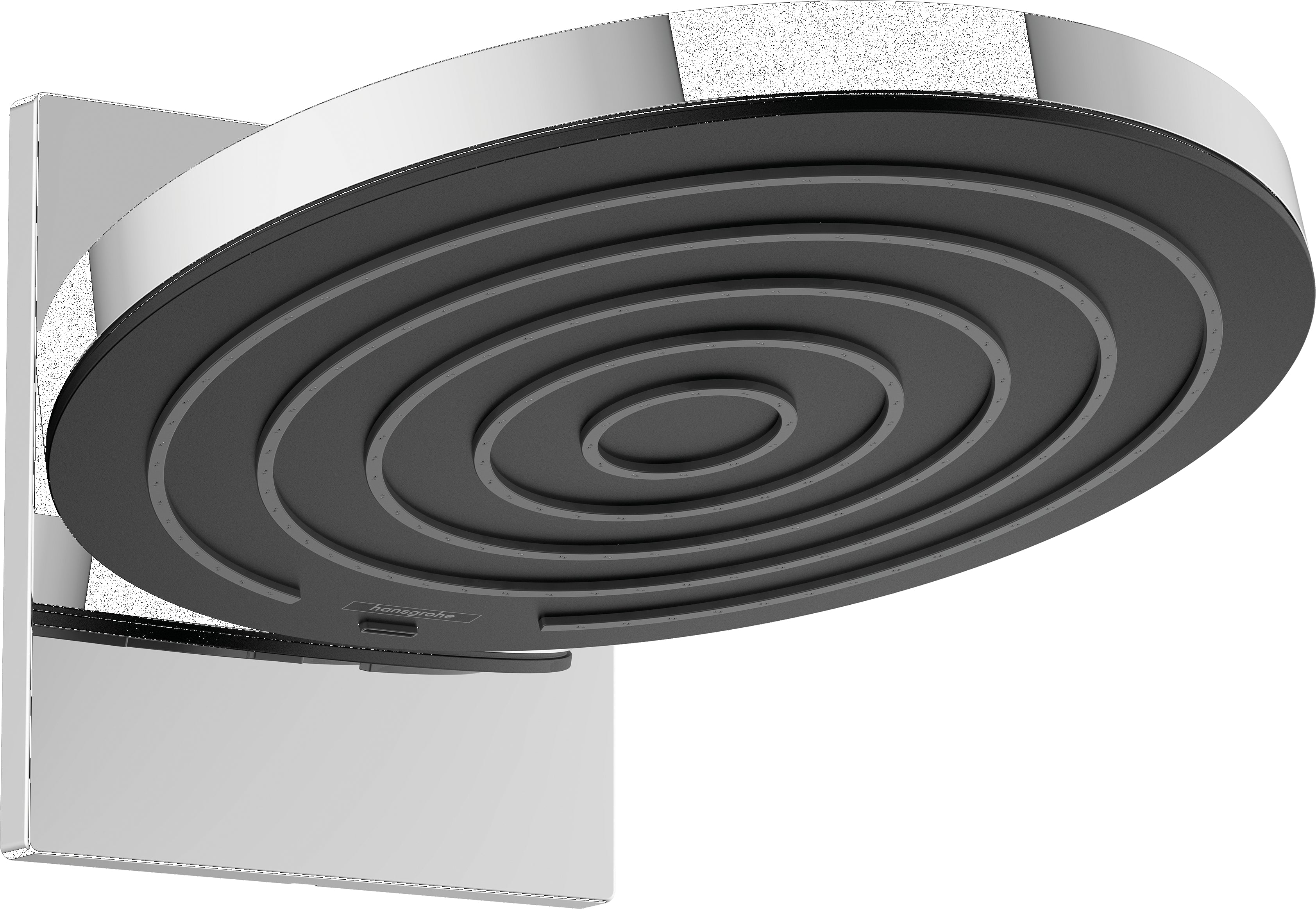Pulsify S Overhead shower 260 2jet with wall connector