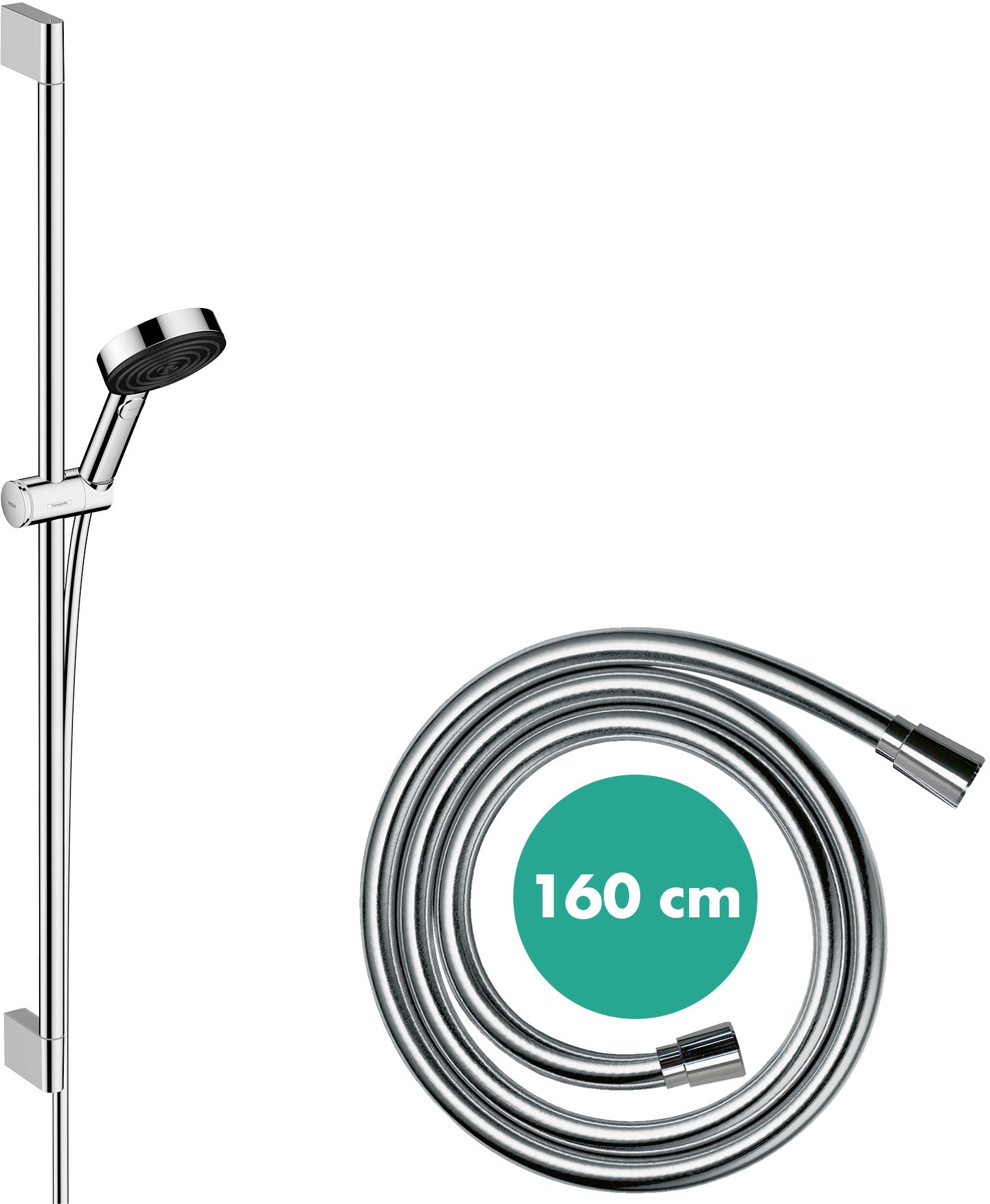 Pulsify Select S Shower set 105 3jet Relaxation with shower bar 90 cm