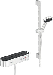 Pulsify Select S Shower system 105 3jet Relaxation with ShowerTablet 400, shower bar 65 cm, slider and shower hose