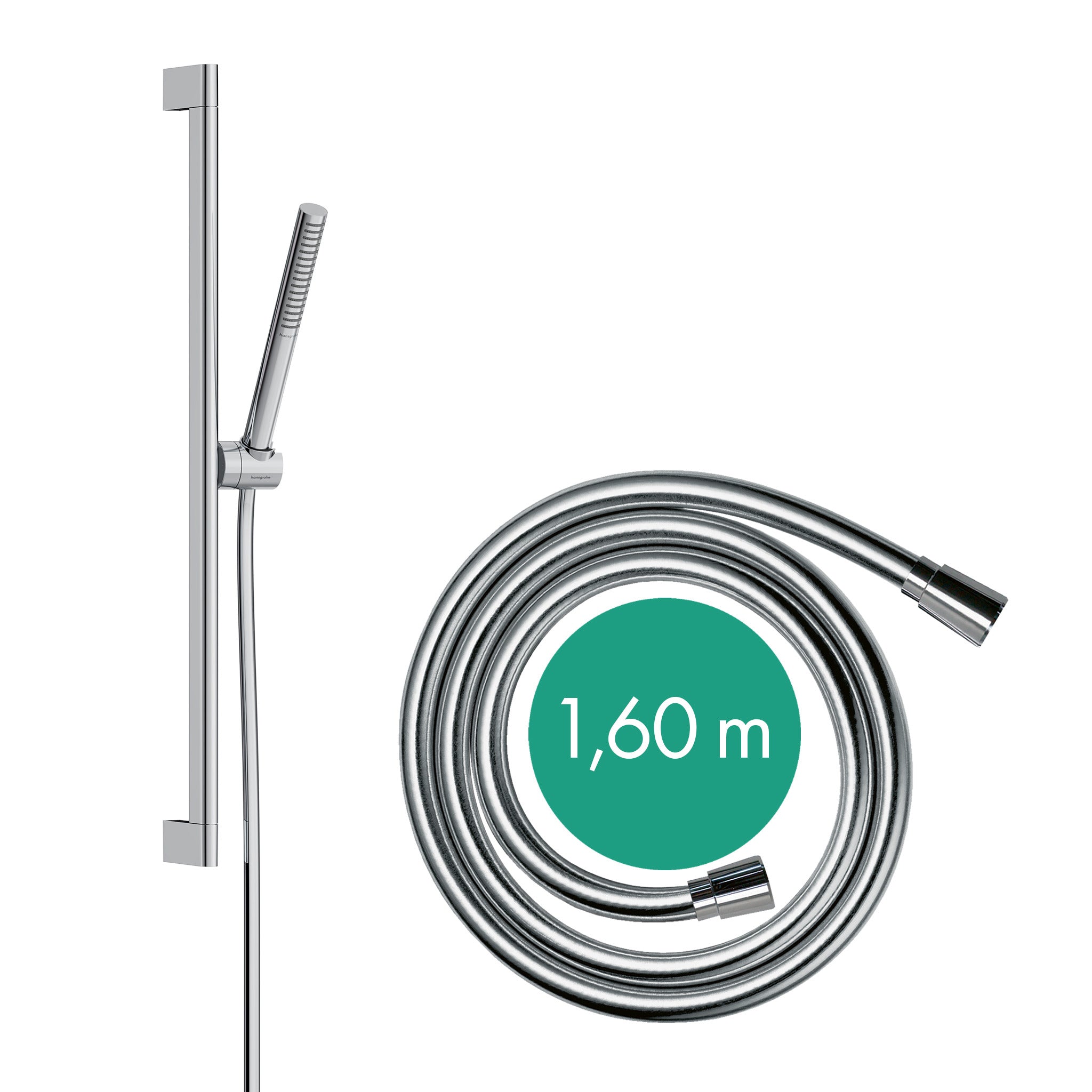 Pulsify S Shower set 100 1jet EcoSmart with shower bar 65 cm
