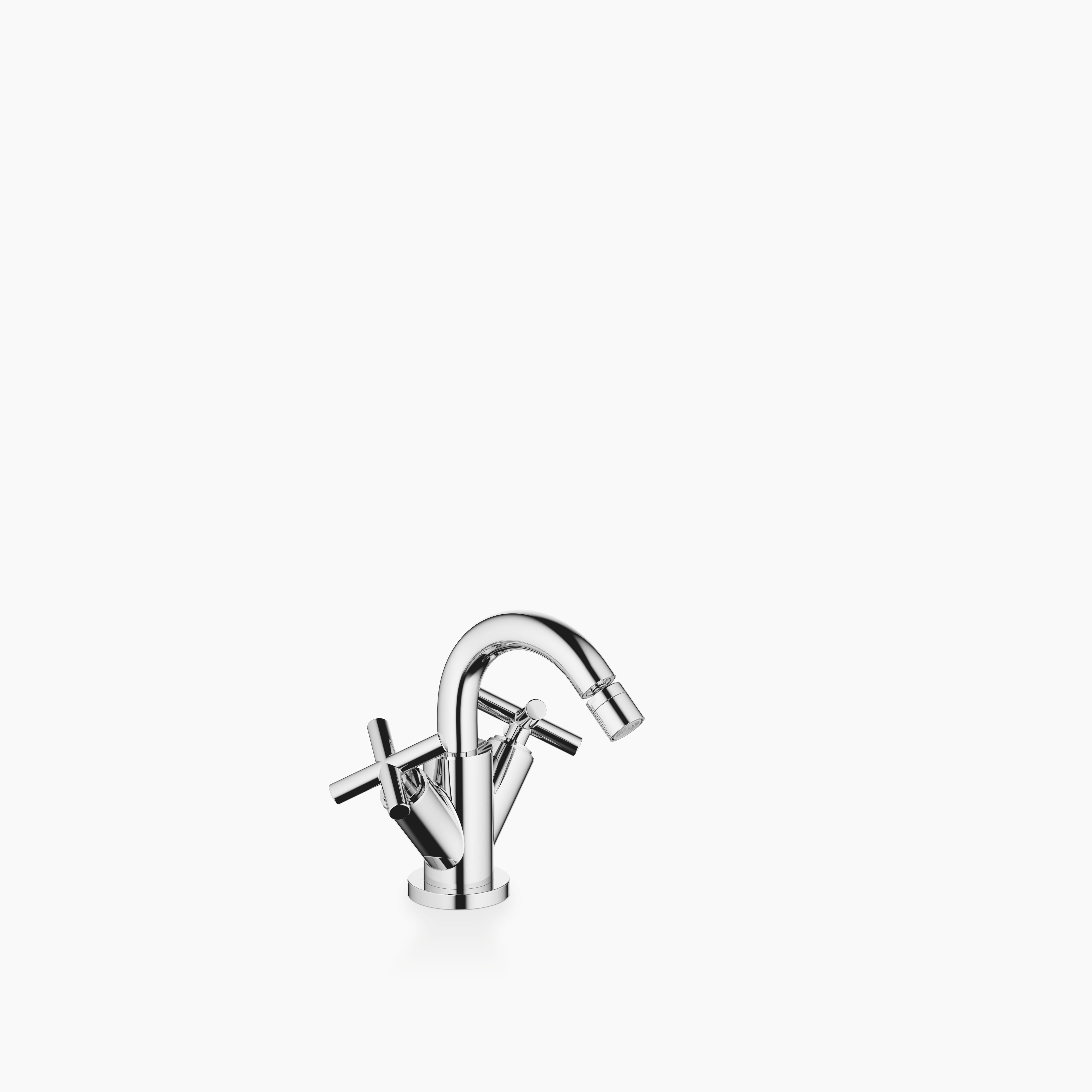 Tara Single Hole Bidet Mixer With Pop Up Waste Chrome
