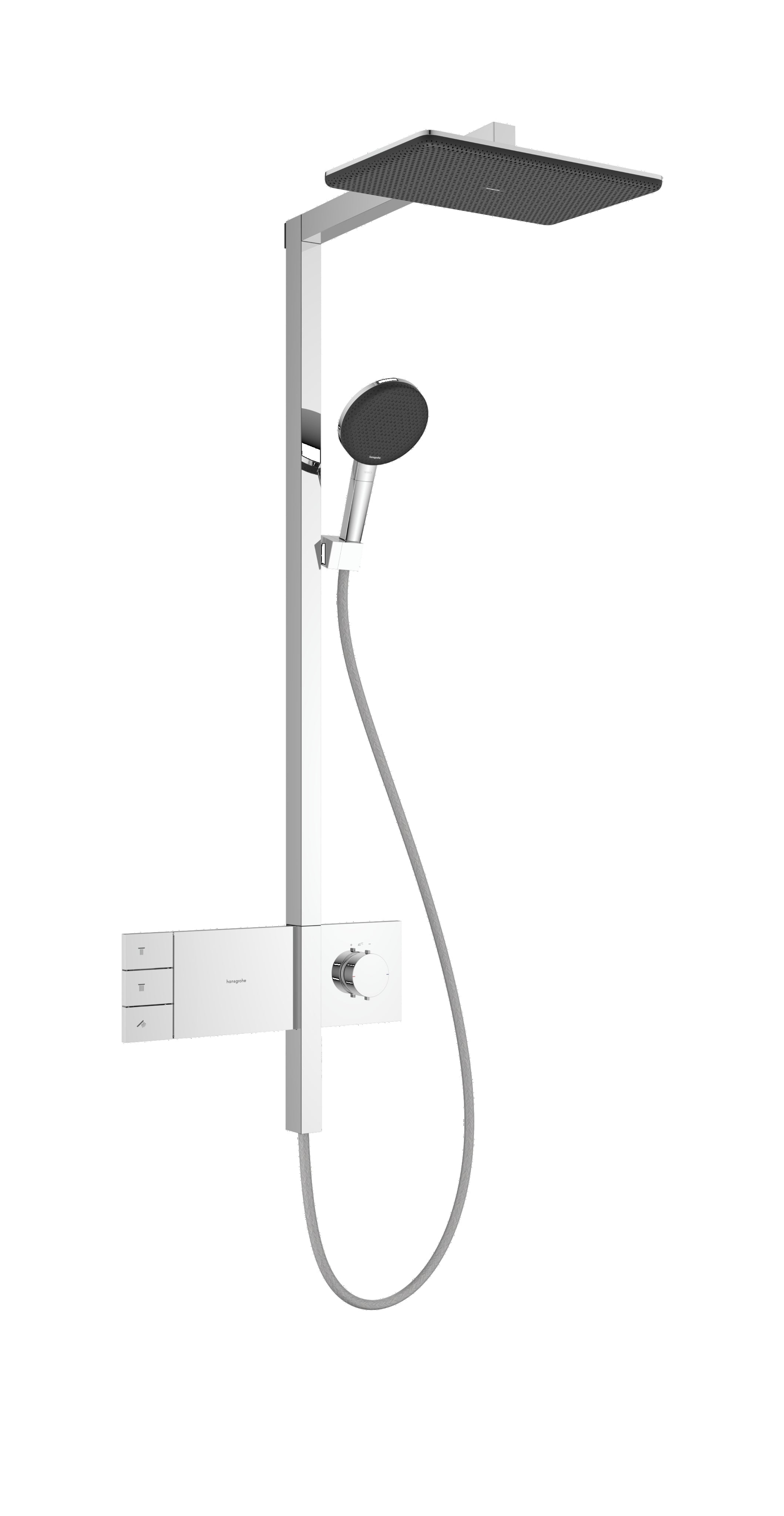 Raindance Alive Q Showerpipe 210/340 2jet EcoSmart with ShowerSelect Comfort