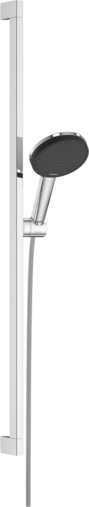 Raindance Alive Select S Shower set 125 3jet EcoSmart with shower bar Unica E Puro 90 cm and easy slide hand shower holder