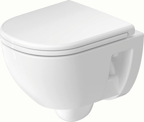 D-Code Wall-mounted toilet Compact White High Gloss