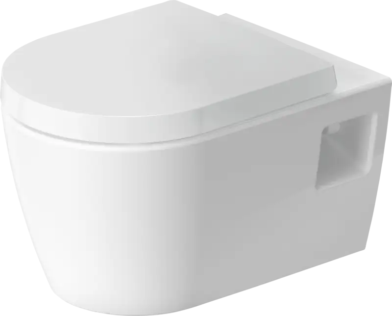 Duravit D-Neo Wall-mounted Toilet White High Gloss 540mm with Durafix