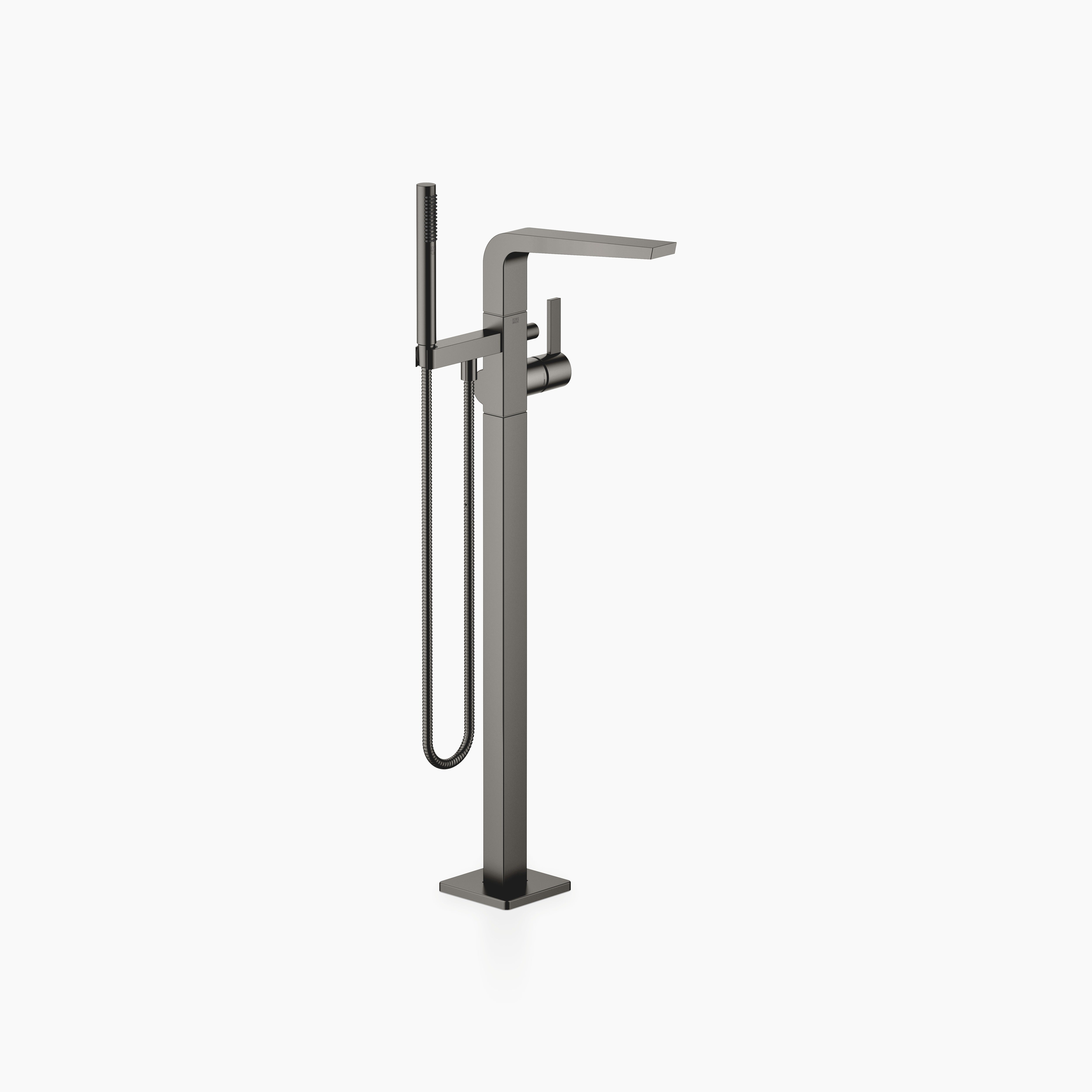 Cl 1 Single Lever Bath Mixer With Stand Pipe For Free Standing Assembly With Hand Shower Set Chrome