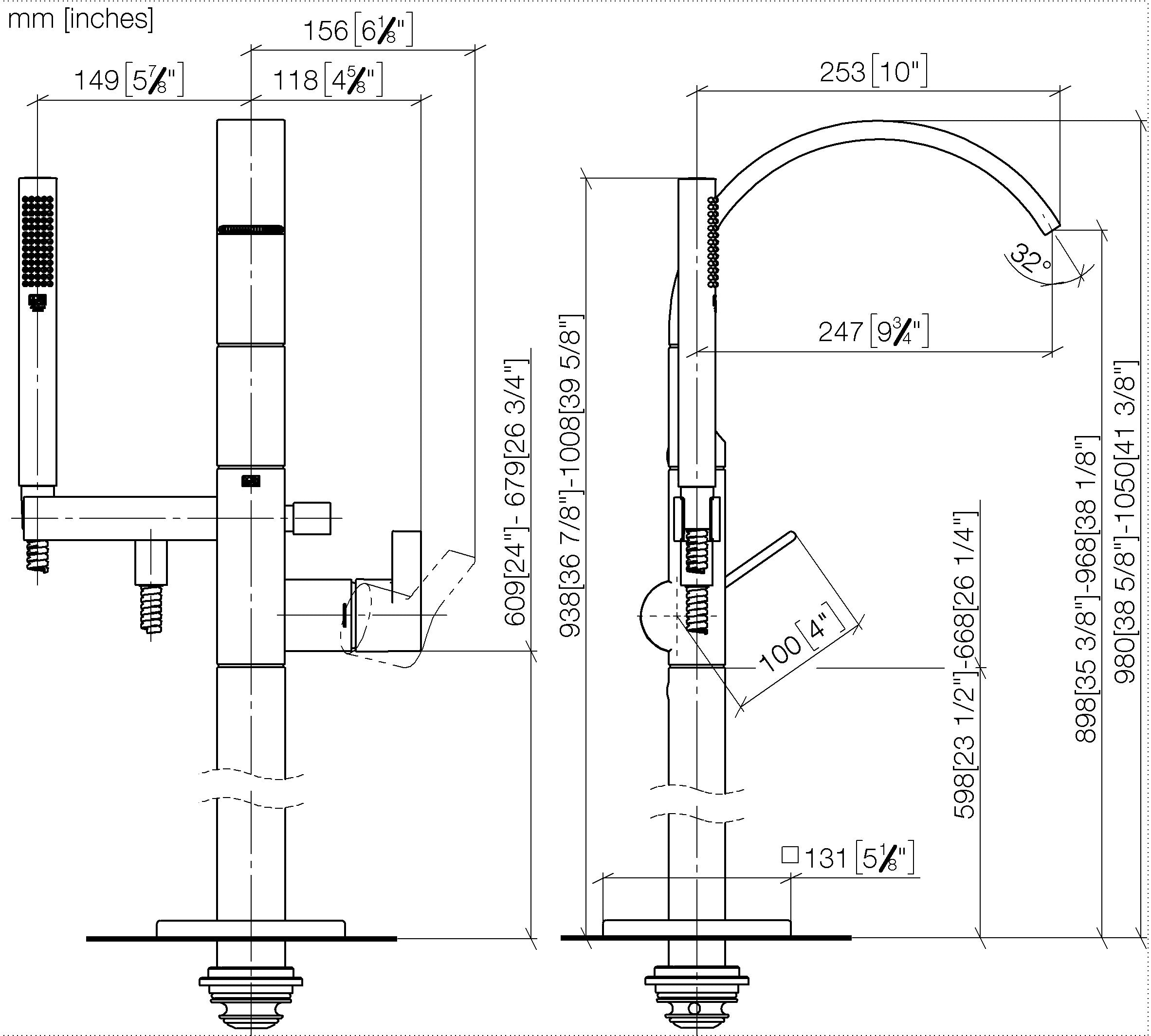 Cyo Single Lever Bath Mixer With Stand Pipe For Free Standing Assembly With Hand Shower Set Chrome