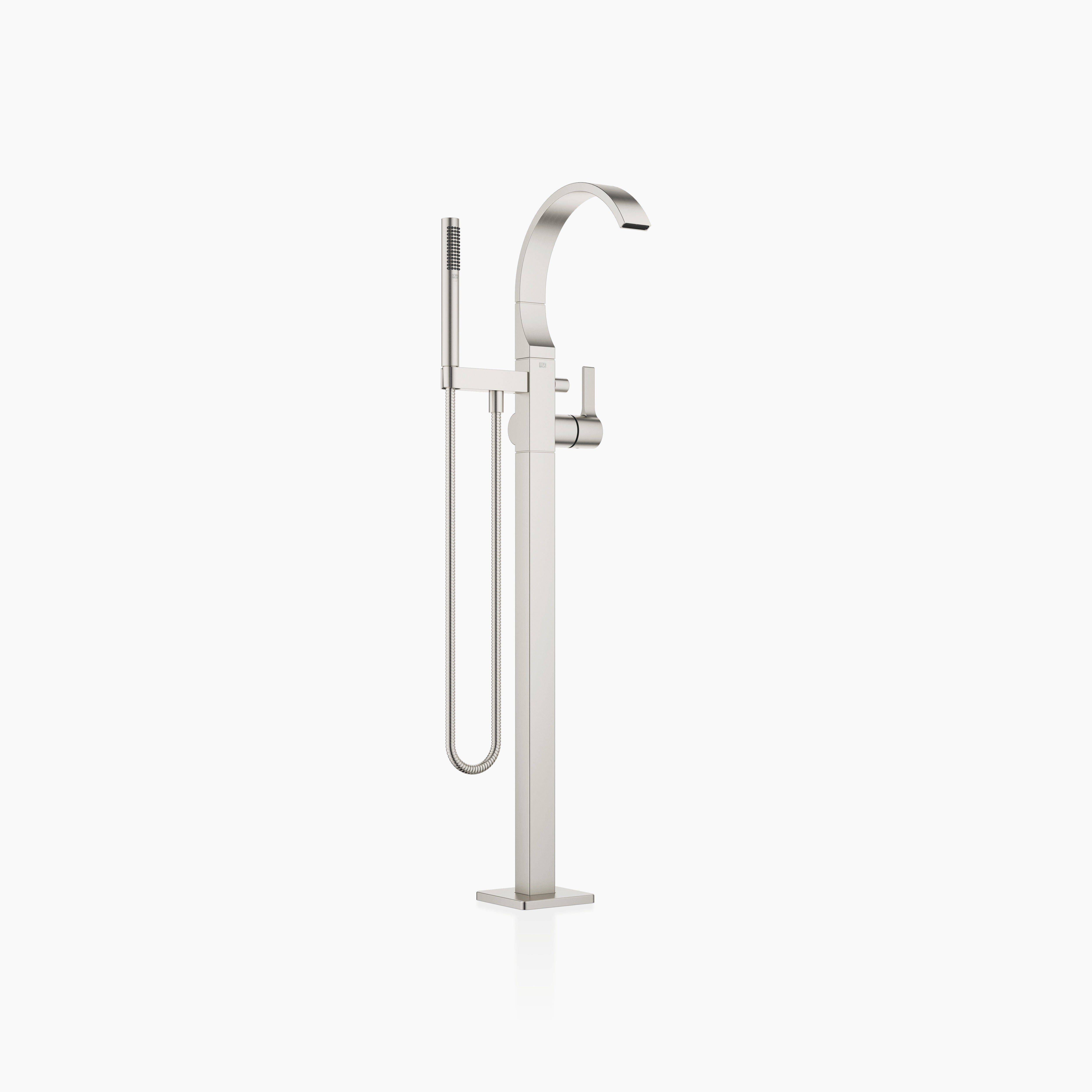 Cyo Single Lever Bath Mixer With Stand Pipe For Free Standing Assembly With Hand Shower Set Chrome