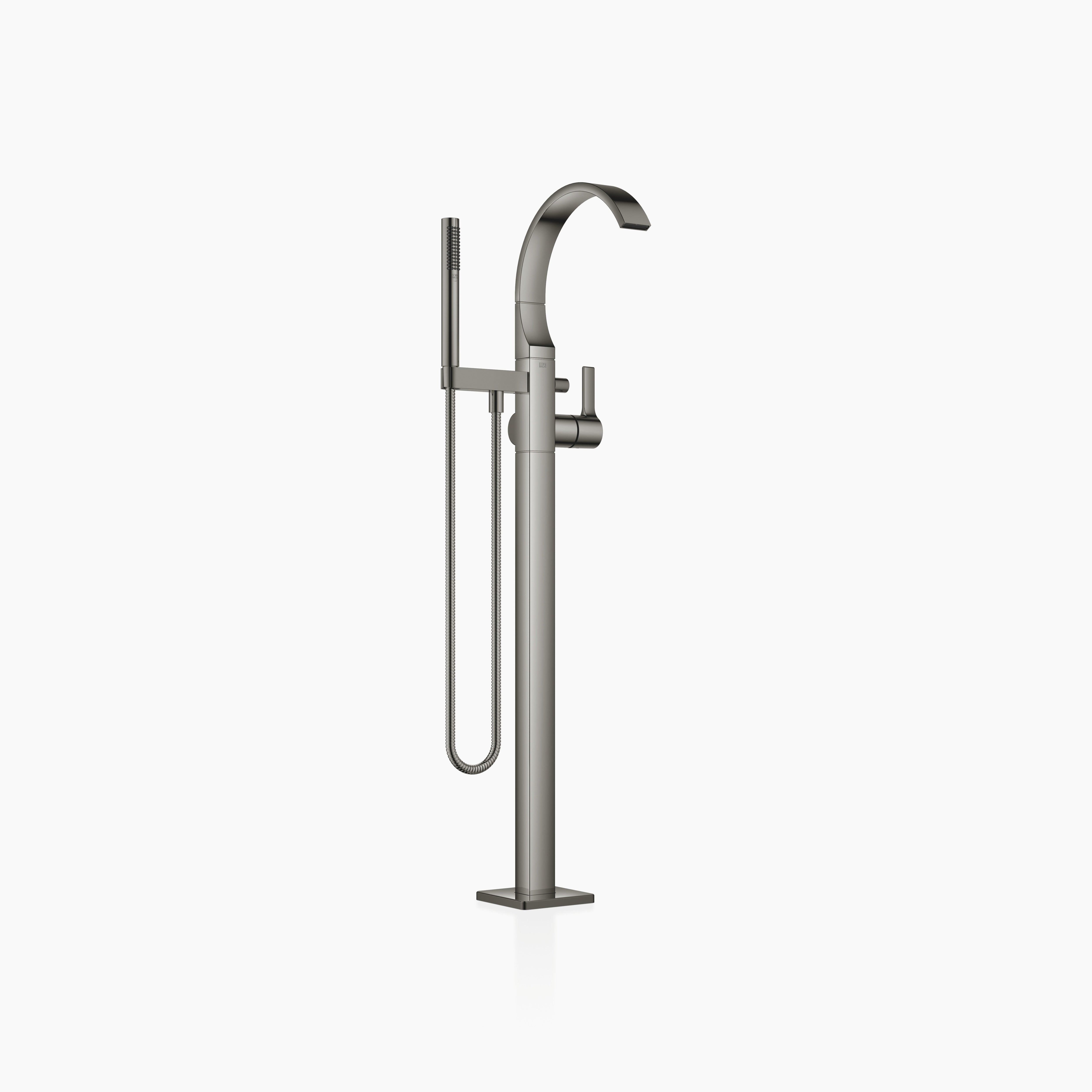Cyo Single Lever Bath Mixer With Stand Pipe For Free Standing Assembly With Hand Shower Set Chrome