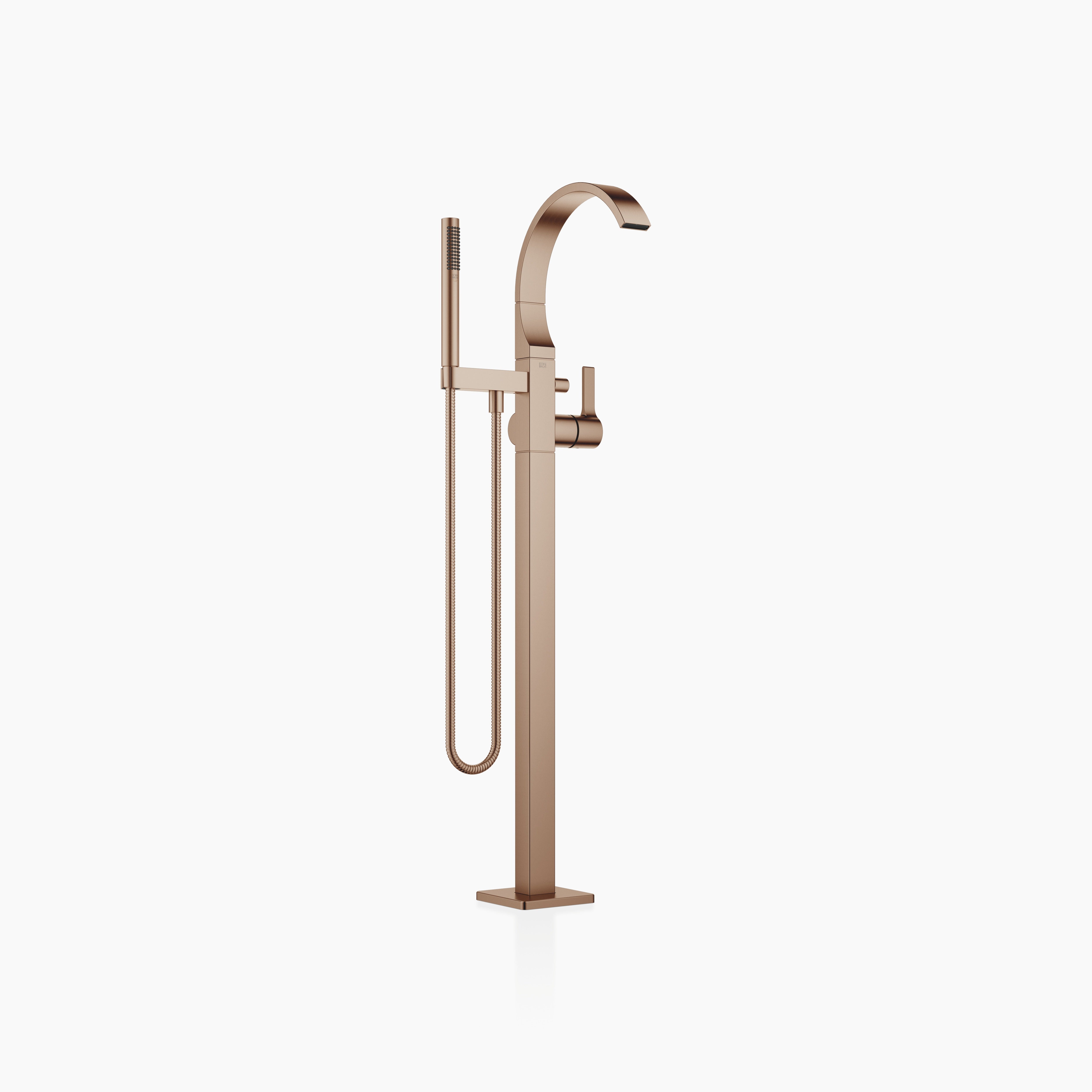 Cyo Single Lever Bath Mixer With Stand Pipe For Free Standing Assembly With Hand Shower Set Chrome