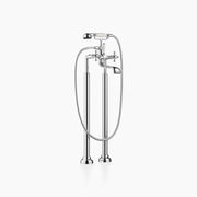Madison Two Hole Bath Mixer For Free Standing Assembly With Hand Shower Set Chrome