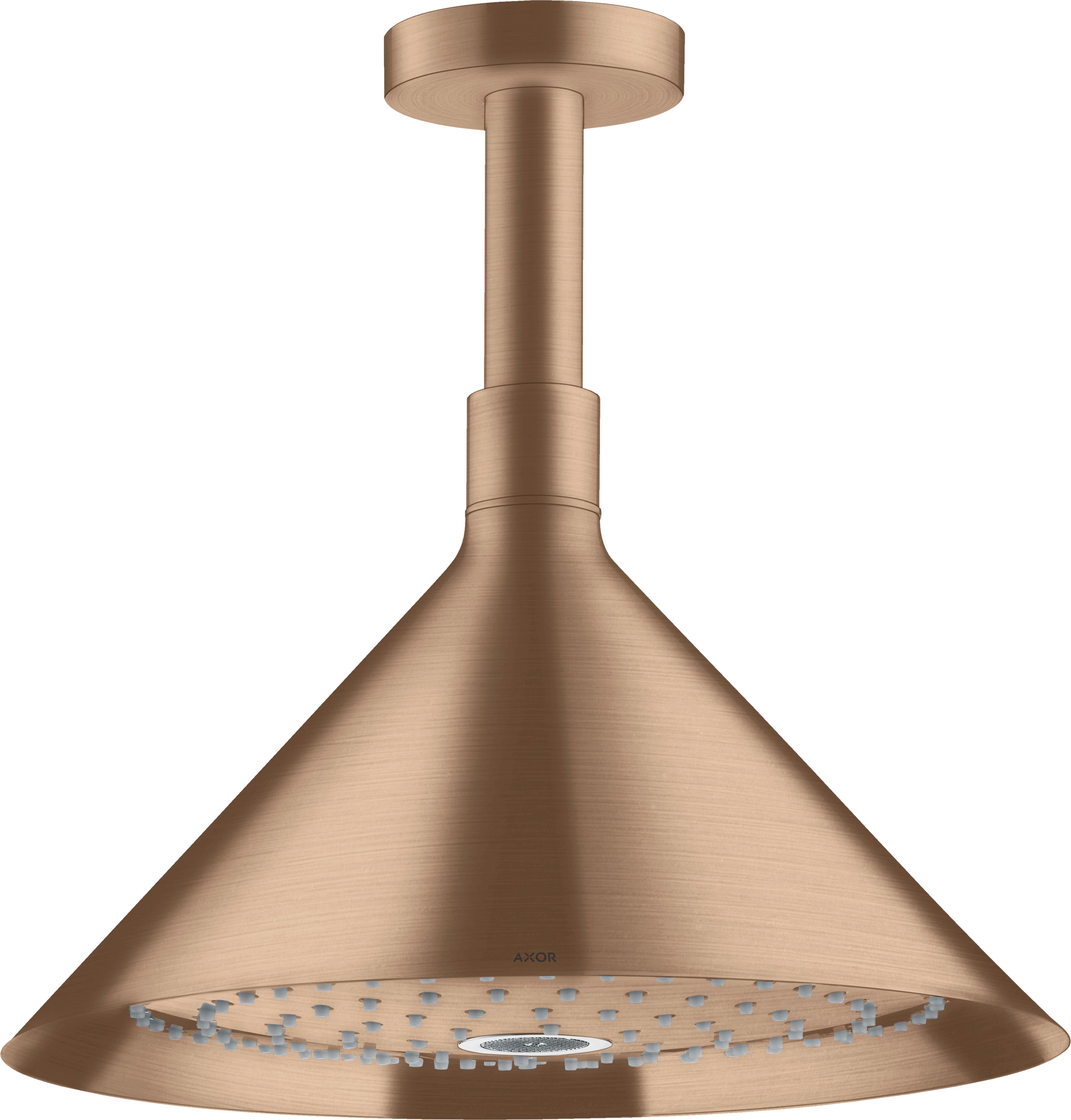 AXOR Showers/Front Overhead shower 240 2jet with ceiling connector