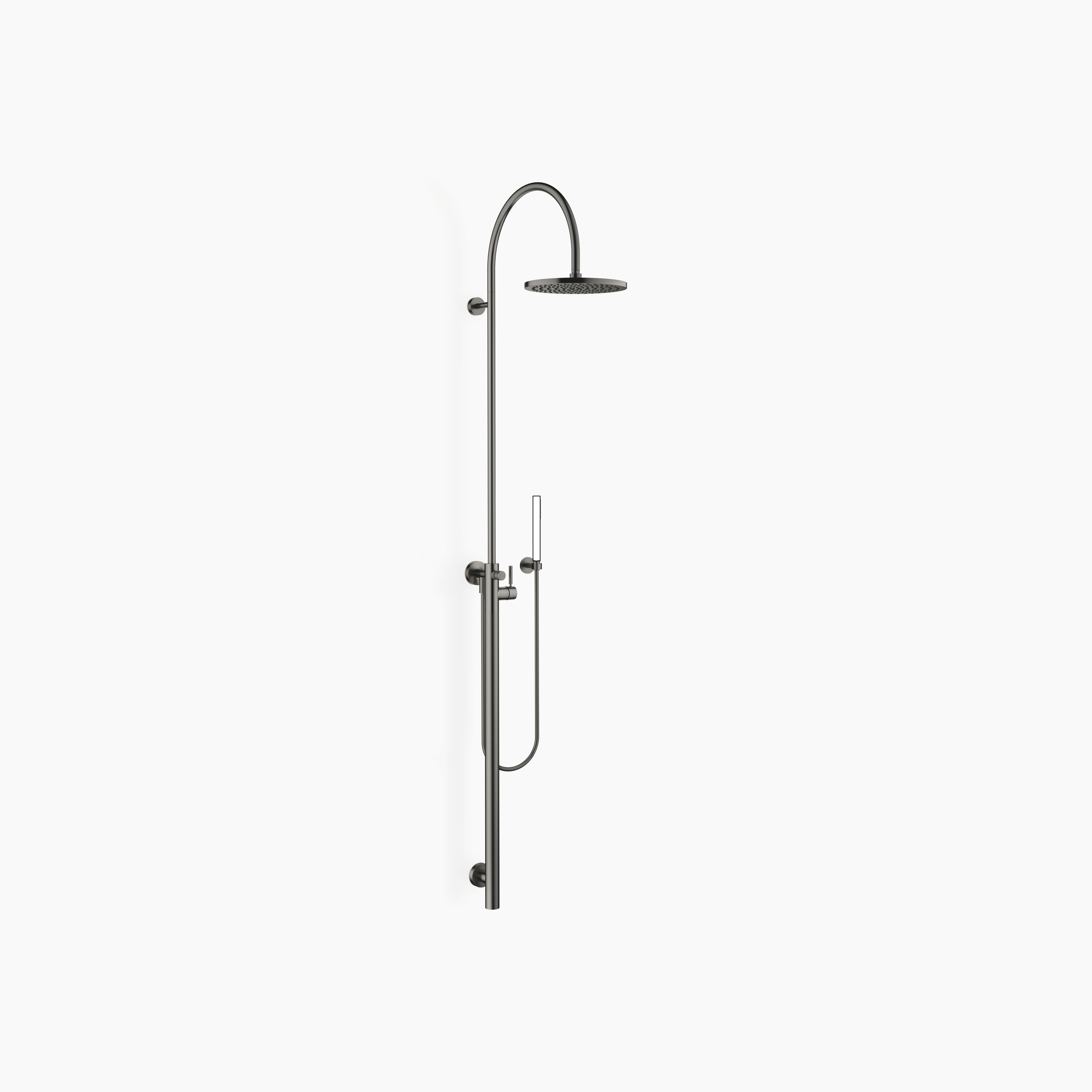 Shower System With Single Lever Shower Mixer Without Hand Shower Chrome