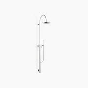 Shower System With Single Lever Shower Mixer Without Hand Shower Flowreduce Chrome
