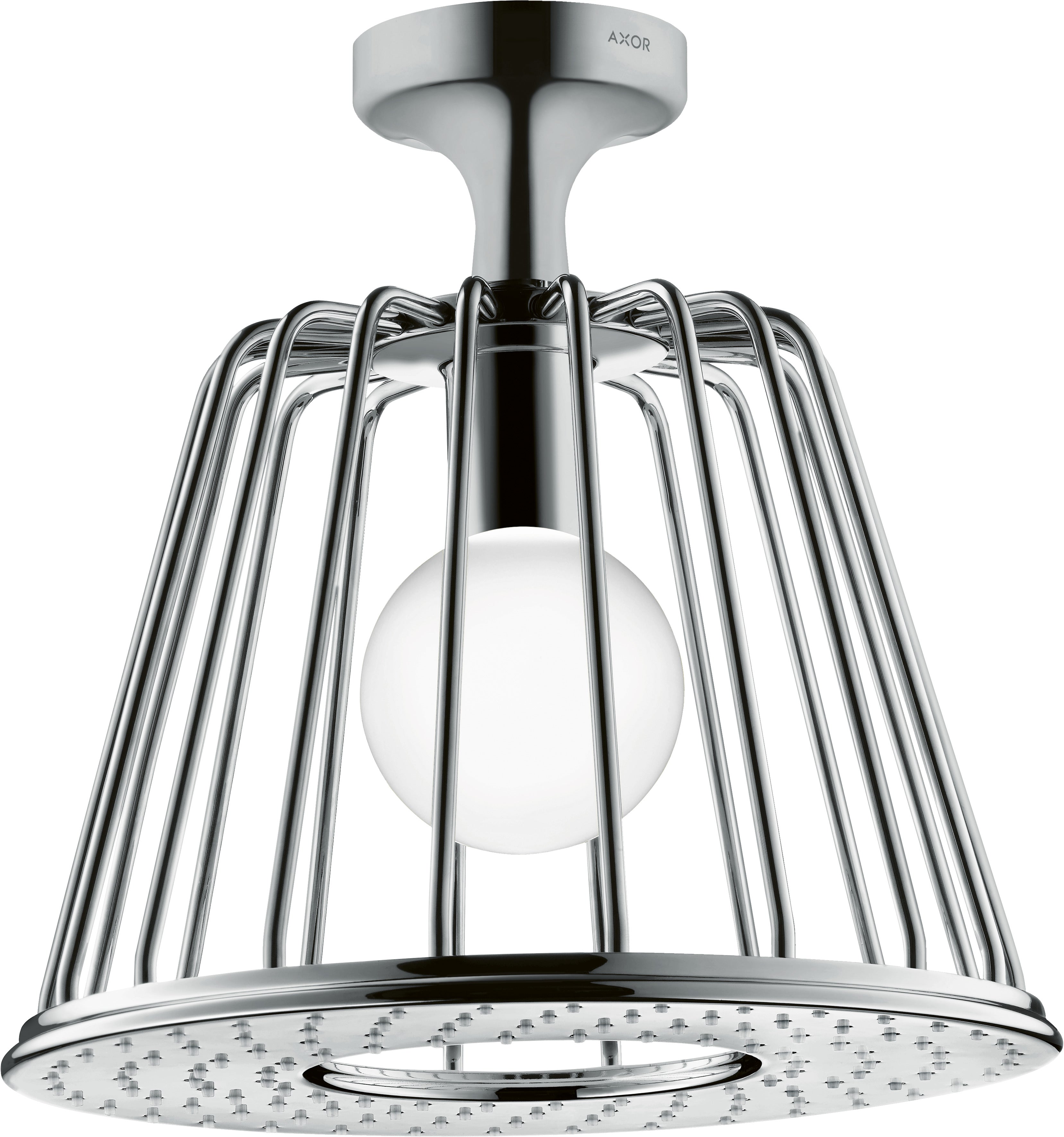 AXOR LampShower/Nendo LampShower 275 1jet with ceiling connector