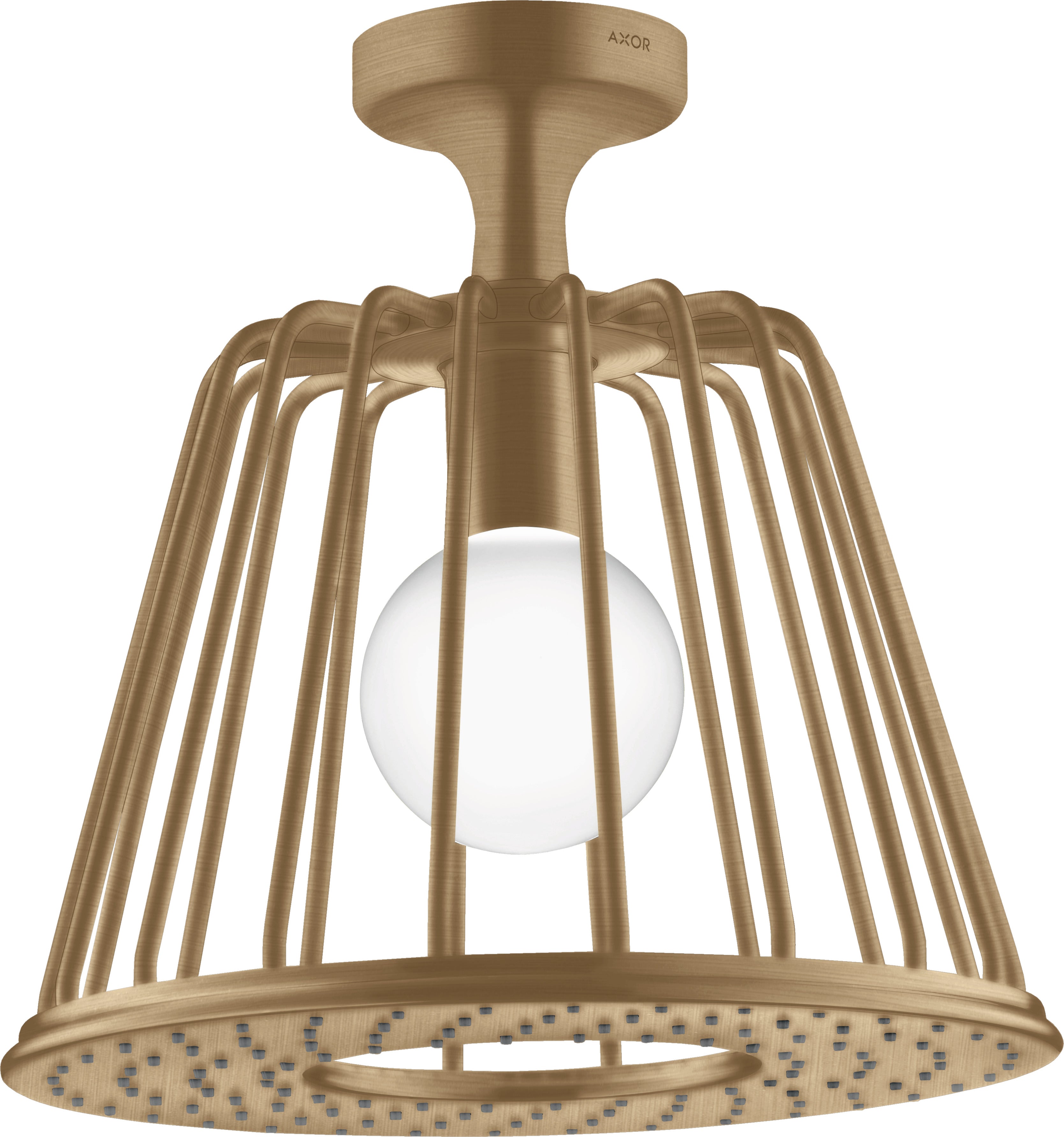 AXOR LampShower/Nendo LampShower 275 1jet with ceiling connector