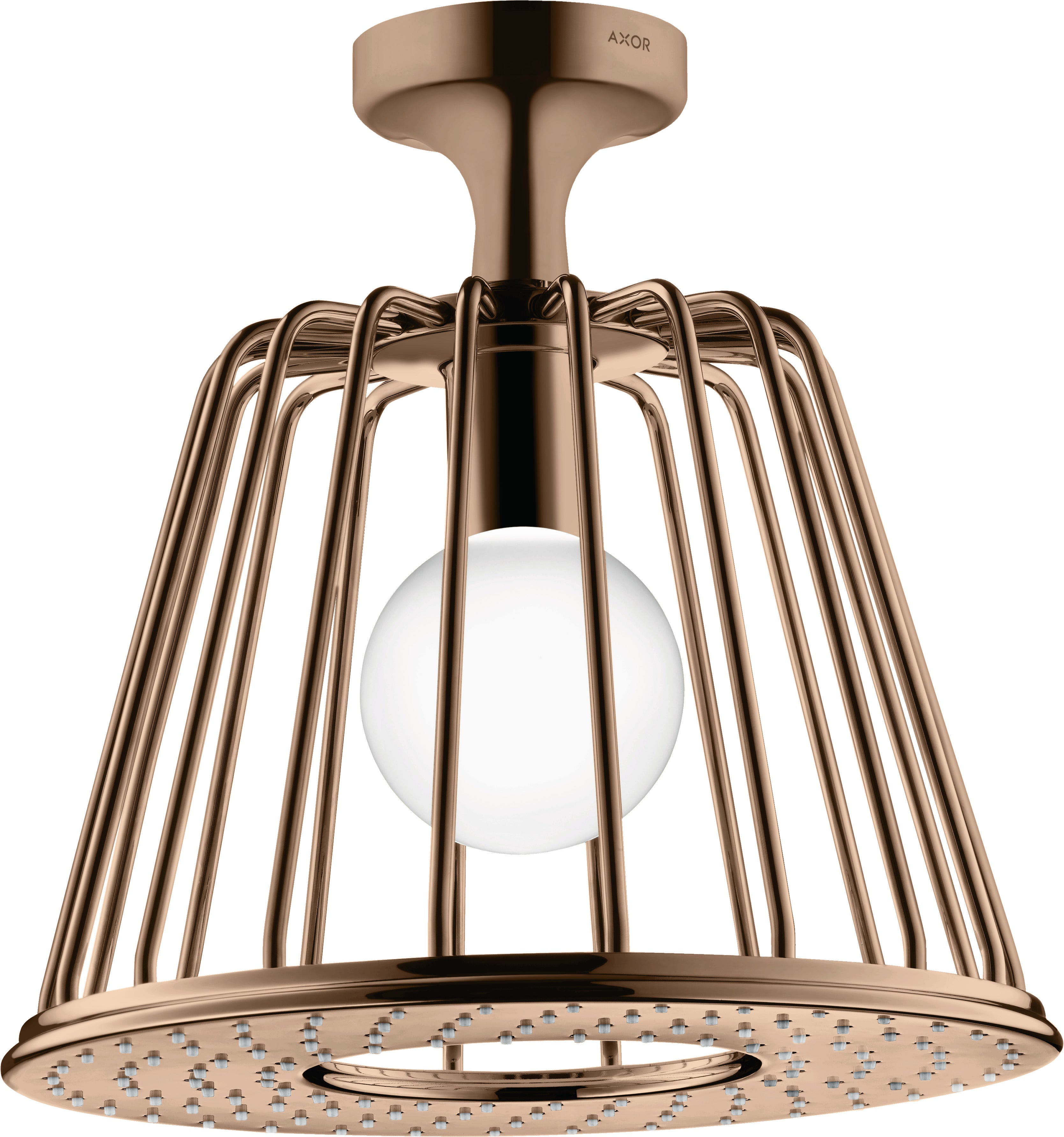AXOR LampShower/Nendo LampShower 275 1jet with ceiling connector
