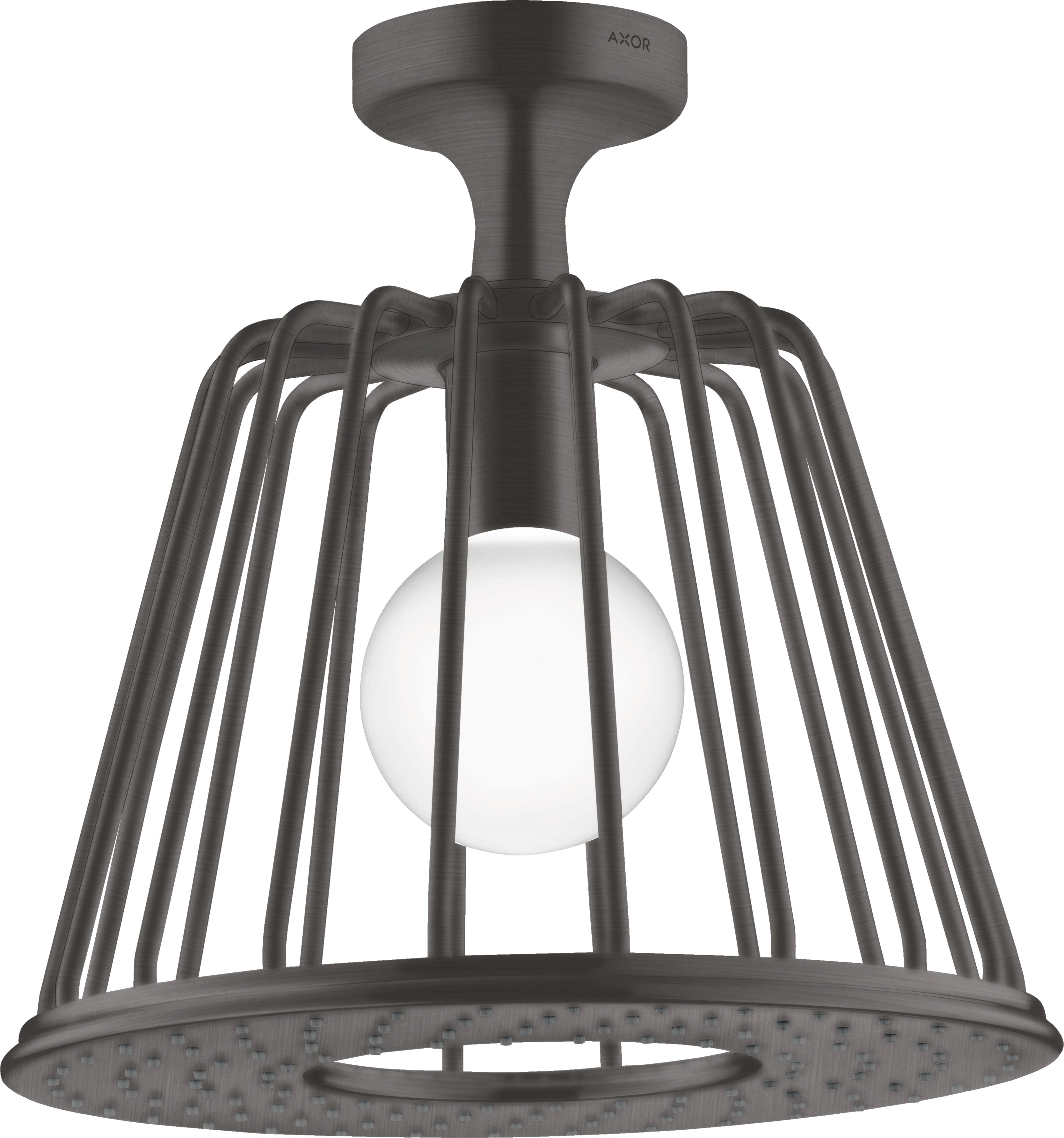 AXOR LampShower/Nendo LampShower 275 1jet with ceiling connector