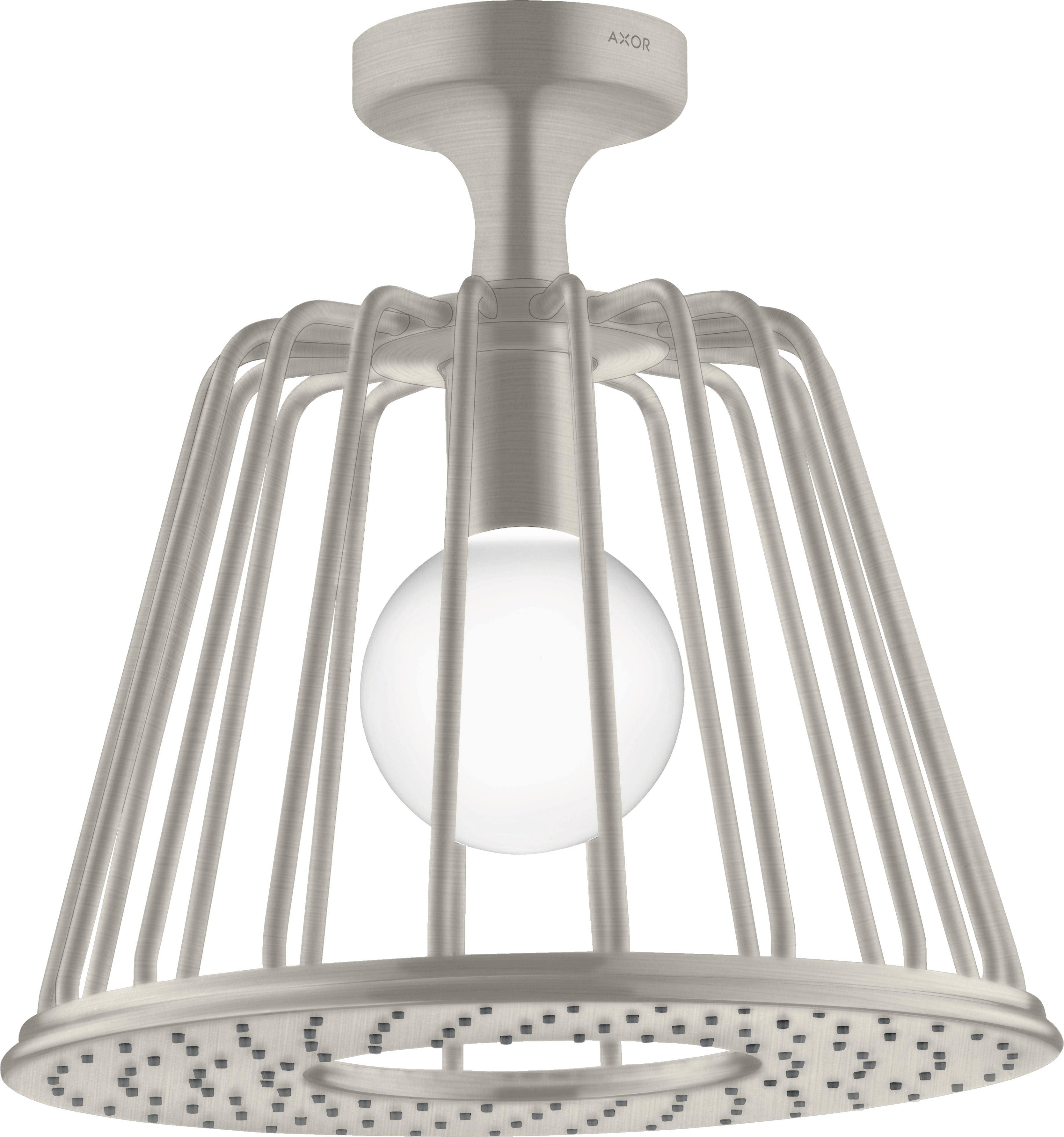 AXOR LampShower/Nendo LampShower 275 1jet with ceiling connector