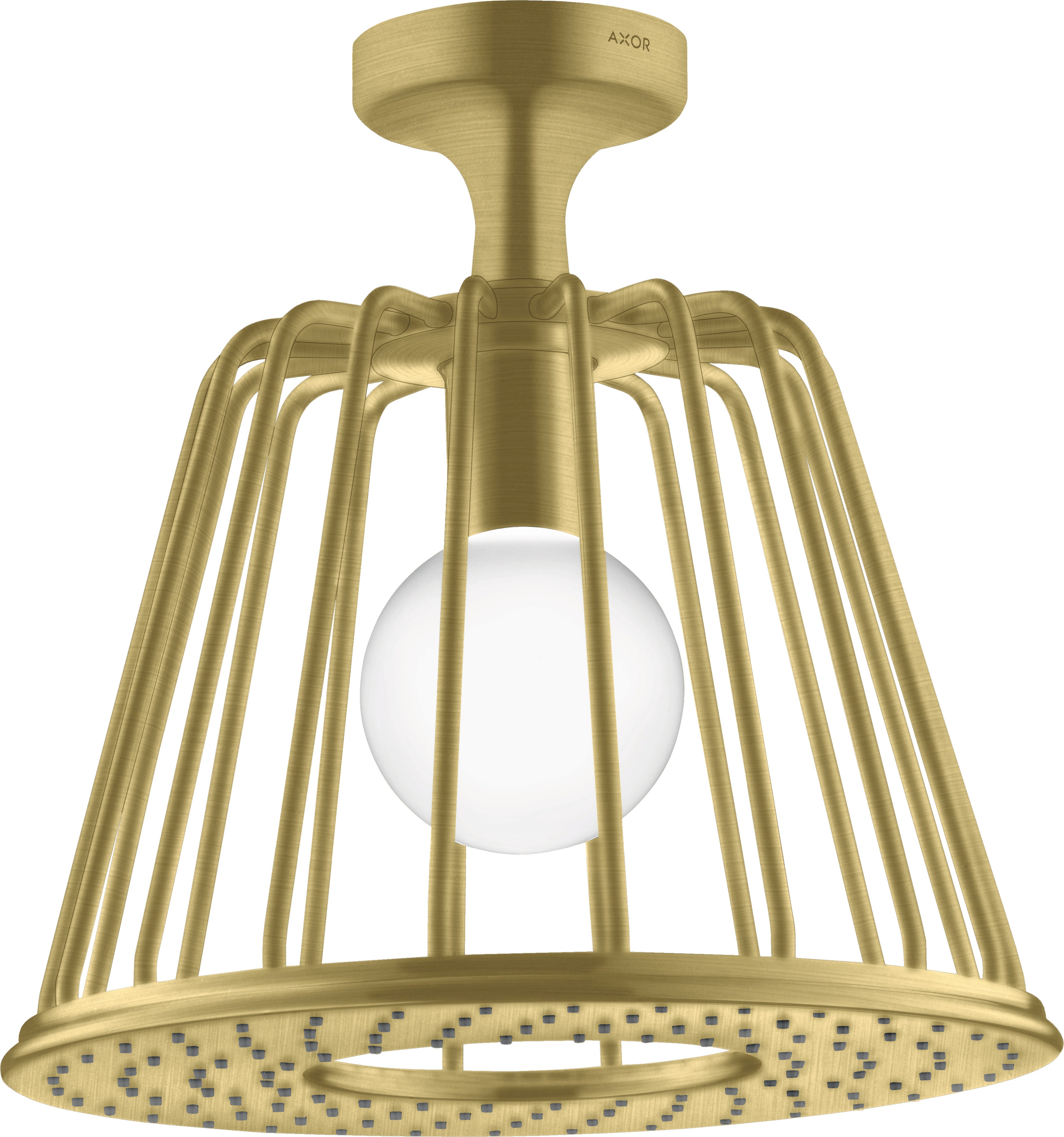 AXOR LampShower/Nendo LampShower 275 1jet with ceiling connector