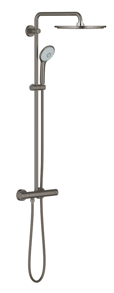 Euphoria System 310 Shower system with thermostatic mixer for wall mounting