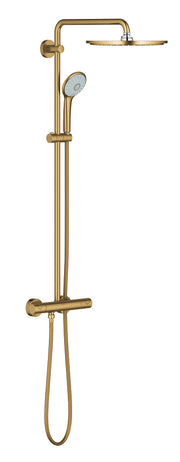Euphoria System 310 Shower system with thermostatic mixer for wall mounting