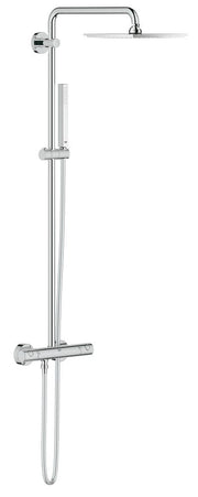 Euphoria System 230 Shower system with thermostat for wall mounting